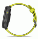  Forerunner® 965 - Carbon Grey DLC Titanium Bezel with Black Case and Amp Yellow/Black Silicone Band - 010-02809-12 - Garmin